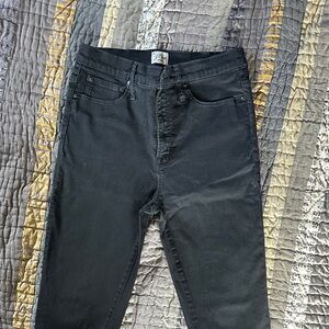 J. Crew Black Denim Pants